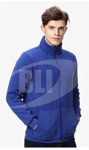 Personnalisations Hommes Zip Up Hoodies Full Zipper Cotton Thick Fleece Gym Survêtement Pour Hommes Heavy Fleece Hoodie Custom Sweatsuit - Product Image 5