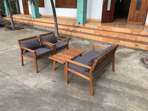 Fauteuil moderne en cuir monoplace avec canapé en bois pour le salon, les meubles de maison en vente - Product Image 2