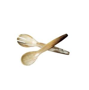 Cuillère en corne de vache à usage domestique et cuisine, pour pièce de taille personnalisée et petite taille à la main et bas prix - Product Image 4