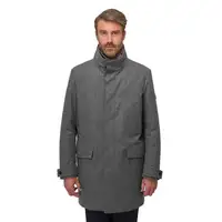 Herren Luxus Kaschmir grau Mantel Jacke-Medium-SKUDOMADE-Maßge schneidert-Anpassbar-Unterschied liche Größe verfügbar