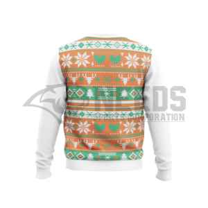 2020 unisexe personnalisé sublimé hiver sweat Anti-rétrécissement polaire Anti-rides écologique respirant 3D à motifs de noël - Product Image 6