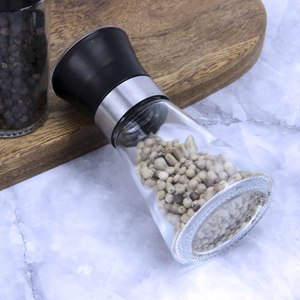 Moulin À Poivre manuel, Salière pour Chef Professionnel, Meilleur Moulin À Épices avec Ouvre-porte En Acier Inoxydable - Product Image 2