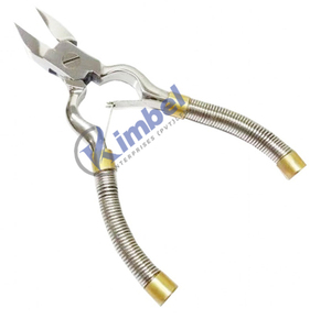 Coupe-ongles professionnel à Double action en acier inoxydable robuste pédicure gestion des cuticules outil de podologie finition satinée large - Product Image 5