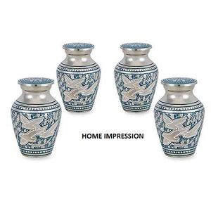 โกศทองเหลืองโบราณโกศทองของดีไซน์เนอร์ใหม่ล่าสุดขี้เถ้าที่ระลึก - Product Image 6