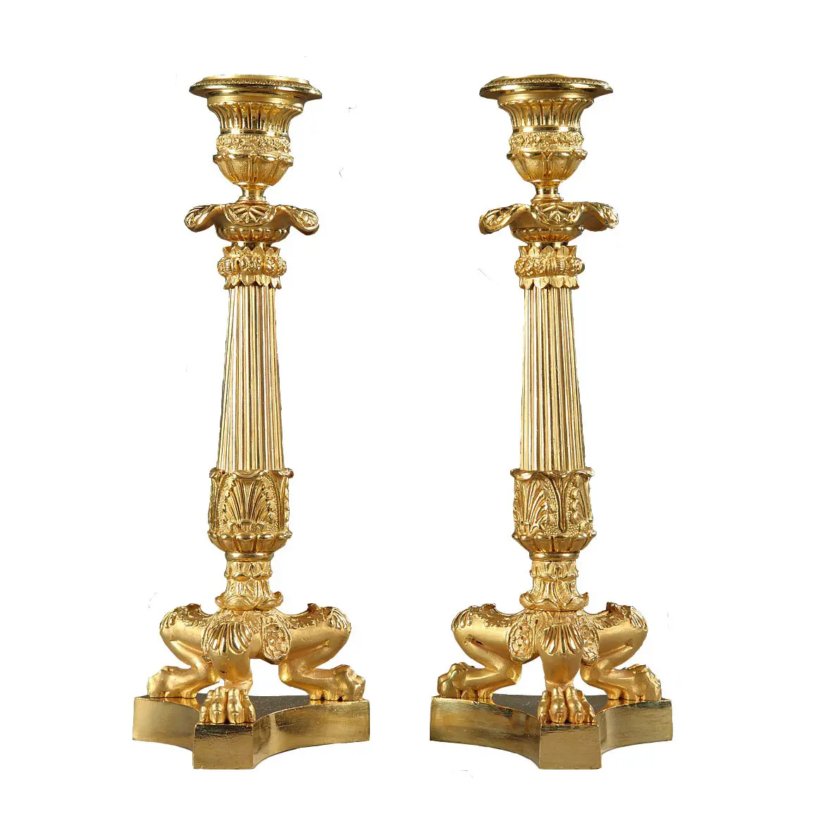 Suporte de vela para decoração de festas de casamento, suporte decorativo feito à mão banhado a ouro com melhor qualidade