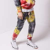 Chándal informal con tinte de corbata para hombre, jersey de talla XL, sudadera con capucha, Jogger, logotipo personalizable, mejor precio, nuevo estilo, traje con tinte de corbata completo para adultos