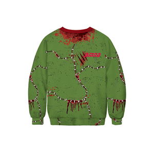 Cuello redondo 3D plenamente de sudadera de gran tamaño sudadera para la venta - Product Image 5