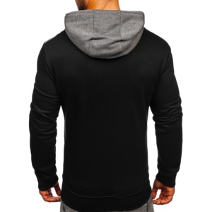 Fixed Hood Hombres 100% Algodón Invierno Bordado Estilo Vintage Custom Oversized Fit Hoodies - Product Image 5
