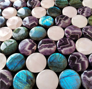 Améthyste naturel pour téléphone, 10g, vente en gros, ornée de cristaux d'améthyste pour bijoux, autocollants de alphabet pour téléphone portable - Product Image 1