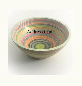 Unique Quality Custom Mango Wood Salad Bowl With Resin for Tableware Dishes <b>Dinnerware</b> Bowl Home Hotel Restaurant Kitchen Use - Product Image 6