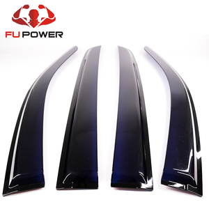 4 Pcs Window Visor Guard Vent Sun <span class=keywords><strong>Pioggia</strong></span> Guardie <span class=keywords><strong>Parabrezza</strong></span> Per Il 2015 - 2018 Chevy Silverado 2500/3500HD Crew cab - Product Image 3