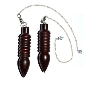 Péndulos Isis de madera rosa al por mayor - Product Image 1