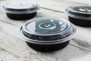 Hot Selling March Export Kids and Children Round Plastic Pp Food Storage <b>Container</b> Good Quality - Product Image 3