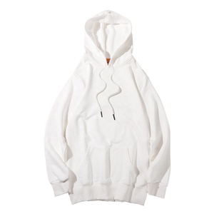 Sudaderas con capucha de invierno con estampado personalizado para hombre, sudadera lisa de gran tamaño con estampado de logotipo de algodón 100% de lana - Product Image 2