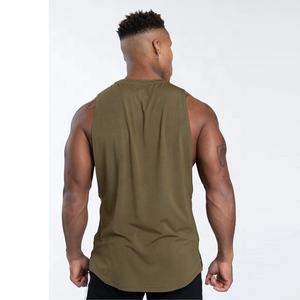 Camiseta sin mangas personalizada Streaker 2026 para correr y gimnasio, chaleco para hombre con tacto suave, 100% algodón, cuello redondo, sin mangas. - Product Image 2