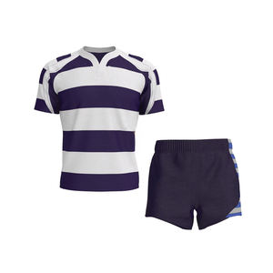Maillot Rugby personnalisé de haute qualité pour hommes, vêtements de sport de football OEM les plus vendus, chemises de sublimation respirantes, grandes tailles, rapide - Product Image 1