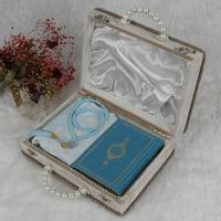 Ensemble cadeau musulman, tapis de prière, tasbih, sac cadeau en perles islamiques pour le Ramadan, cadeaux et souvenirs de mariage pour musulmans, Coran, Ramadan, Allah, Eid