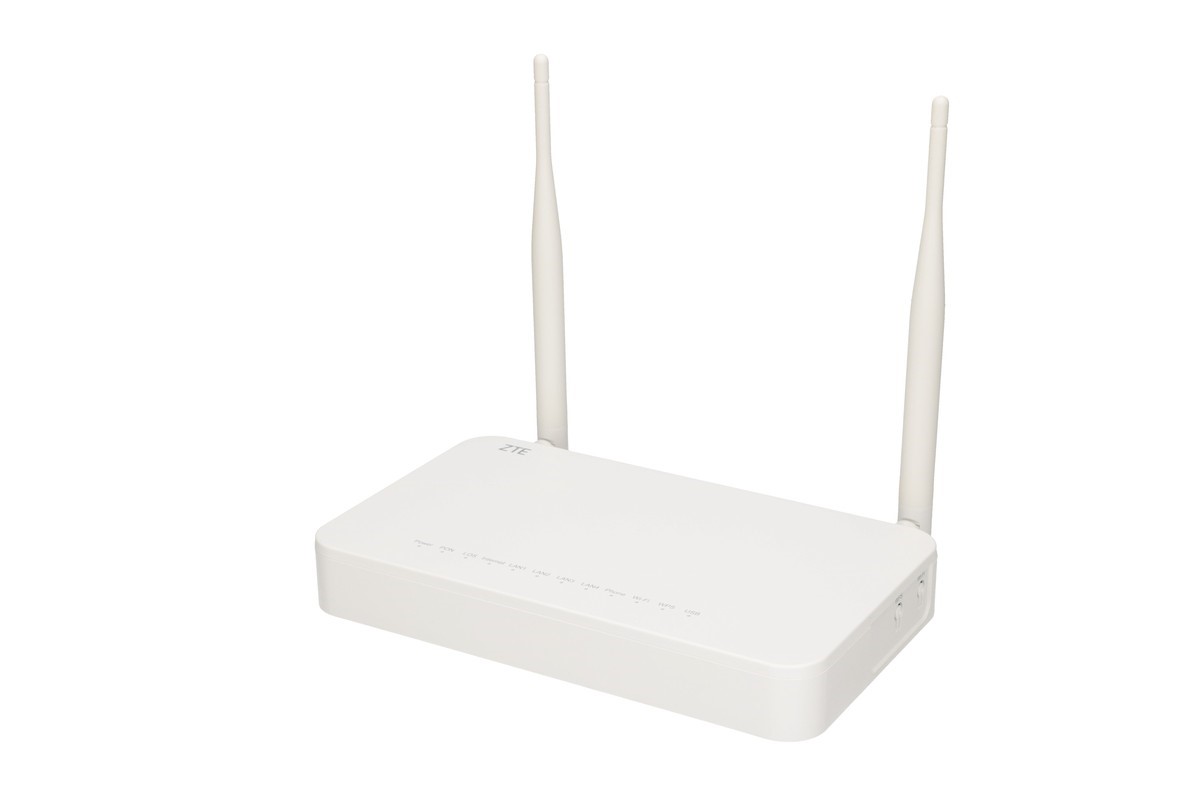 ZXHN F670L ONT: Dual Band WiFi Router with 4x Gigabit Ports & 1x