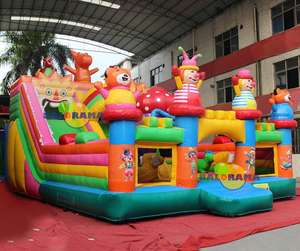 Imcute — nouveau modèle d'aire de jeux gonflable pour enfants, terrain de jeux de haute qualité, 9x6x5.5 mètres - Product Image 2