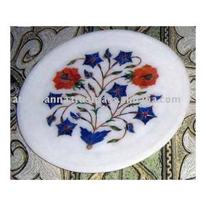 ธรรมชาติหินอ่อนหินฝังหัตถกรรมแผ่น - Product Image 1