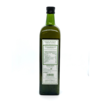 Huile d'olive extra vierge espagnole de première pression à froid, 1L, en bouteille de verre, pour l'assaisonnement et la cuisine