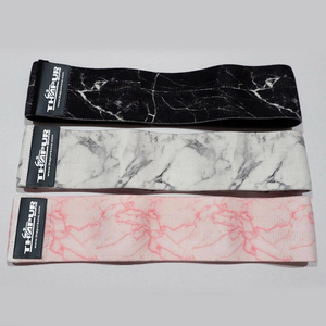 Hot Sell 3 Level <span class=keywords><strong>Loop</strong></span> Widerstands bänder mit benutzer definiertem Logo Anti-Rutsch-Fitness-Hüft bänder Resistance Booty Bands Set - Product Image 5