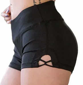 Shorts de yoga Formula1 Industries 2026 - Spandex/Polyester, coupe ajustée, taille haute élastique, séchage rapide et imperméable - Product Image 3