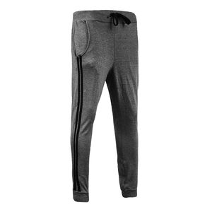 2025 nouveau Style couleurs unies Fitness porter des pantalons de survêtement sur mesure léger Stretch coton tissu Joggers pour hommes - Product Image 2