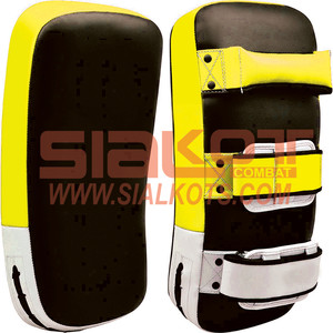 Custom <b>Kick</b> <b>Shield</b> MMA Kickboxing Focus Training Curved Strike Pads Punch Muay Thai - Product Image 1