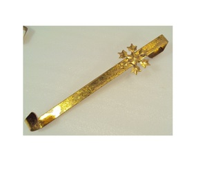 Colgador de ropa corona de copos de nieve - Product Image 1