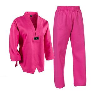 Barato ITF Taekwondo uniforme WTF MMA artes marciales desgaste clubes personalizados diseño personalizado Logo cómodo 100% algodón Color personalizado - Product Image 6