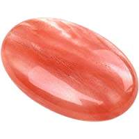 Piedra de Jesper Roja - Cristal Natural de Chakra Reiki Pulido, Piedra Ovalada de Bolsillo para la Sanación, el Amor y la Ansiedad - Product Image 4