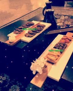 ถาดไม้สำหรับตกแต่งงานปาร์ตี้,ถาดเรซินทำจากไม้สำหรับตกแต่งบ้านให้เป็นของขวัญแถมฟรีในอ่าวยูเออี - Product Image 1