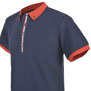 Hottest Selling Whole Sale Custom Logo Premium Quality <b>Slim</b> <b>Fit</b> Solid Color <b>Men</b> Cotton <b>Polo</b> <b>Shirt</b> - Product Image 5