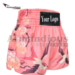 Pantalones cortos personalizados de artes marciales MMA Muay Thai, conjuntos de entrenamiento al por mayor con logotipo personalizado, servicios OEM disponibles - Product Image 5
