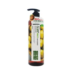 Olive 6 In 1 Rambut Treatment Essence 500Ml Olive Terapi 6 Efek Sekaligus Banyak Rambut Lapisan Pengaturan keratin Wax