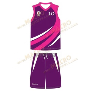 Uniforme de basket-ball unisexe à impression numérique personnalisée Concevez votre propre style avec manches courtes pour adultes - Product Image 5