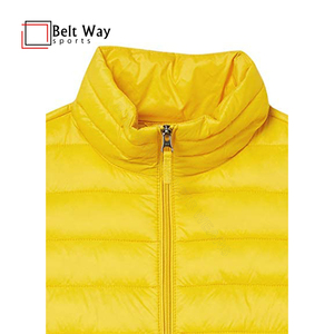 Chaqueta acolchada de nailon para mujer de alta calidad 2024 Chaleco de punto de algodón 100% estilo informal con cremallera precio barato - Product Image 6
