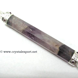 Baguettes de guérison à améthyste avec grenat, 1 pièce, filtrantes de guérison, à vendre - Product Image 1