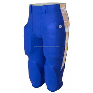 Conjunto de camisetas y pantalones cortos deportivos de manga corta transpirables de fútbol americano unisex, camisetas para jóvenes y adultos - Product Image 3