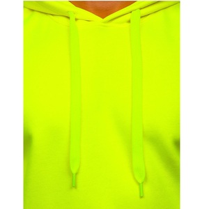 Meilleure vente hommes femmes décontracté solide polaire écologique sweats à capuche hiver pull sweat manches régulières uni teint - Product Image 4