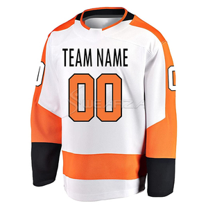 Venta al por mayor de Jersey de hockey sobre hielo sublimado de color personalizado de alta calidad jerseys de hockey sobre hielo sublimados personalizados para equipos - Product Image 4