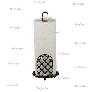 Soporte de papel de seda de color negro de metal Soporte de rollo de papel de cocina de Calidad exclusiva para el fabricante en India - Product Image 5