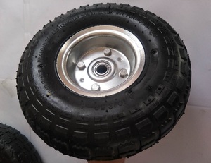 OEM ODM Width 3/4IN Tire Style <b>Wheels</b> Rubber Steel 3 Years Warranty 10''x3.50-4 Pneumatic Tire From Viet Nam - Product Image 5