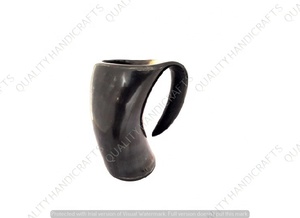 Venta caliente 20 Oz Vikingo Inspirado Jarra de cerámica medieval Taza de hidromiel de cerveza artesanal de alta calidad Directo DE LA India - Product Image 4
