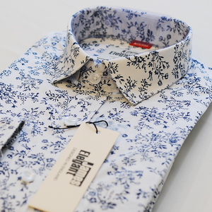 Chemise florale pour hommes, décontractée et confortable, à la mode, tenue de travail ou de rue - Product Image 2