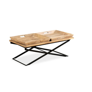 Table basse de Style nordique, meubles de maison en métal forgé, rond, moderne, intelligent, Table basse, coin, petit Stock - Product Image 1