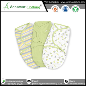 Wholesale Printing <b>Blankets</b> Organic Cotton Knit <b>Baby</b> Swaddle Receiving <b>Blanket</b> - Product Image 4