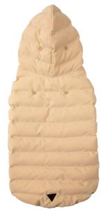 Chaqueta Aspen Beige para mascotas, cómoda chaqueta de aventura, ropa reciclada para perros - Product Image 3