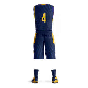 Conjunto de uniforme de baloncesto de larga duración, nuevo en el mercado, talla grande, precio competitivo, diseños de tendencia superior, ropa deportiva - Product Image 6